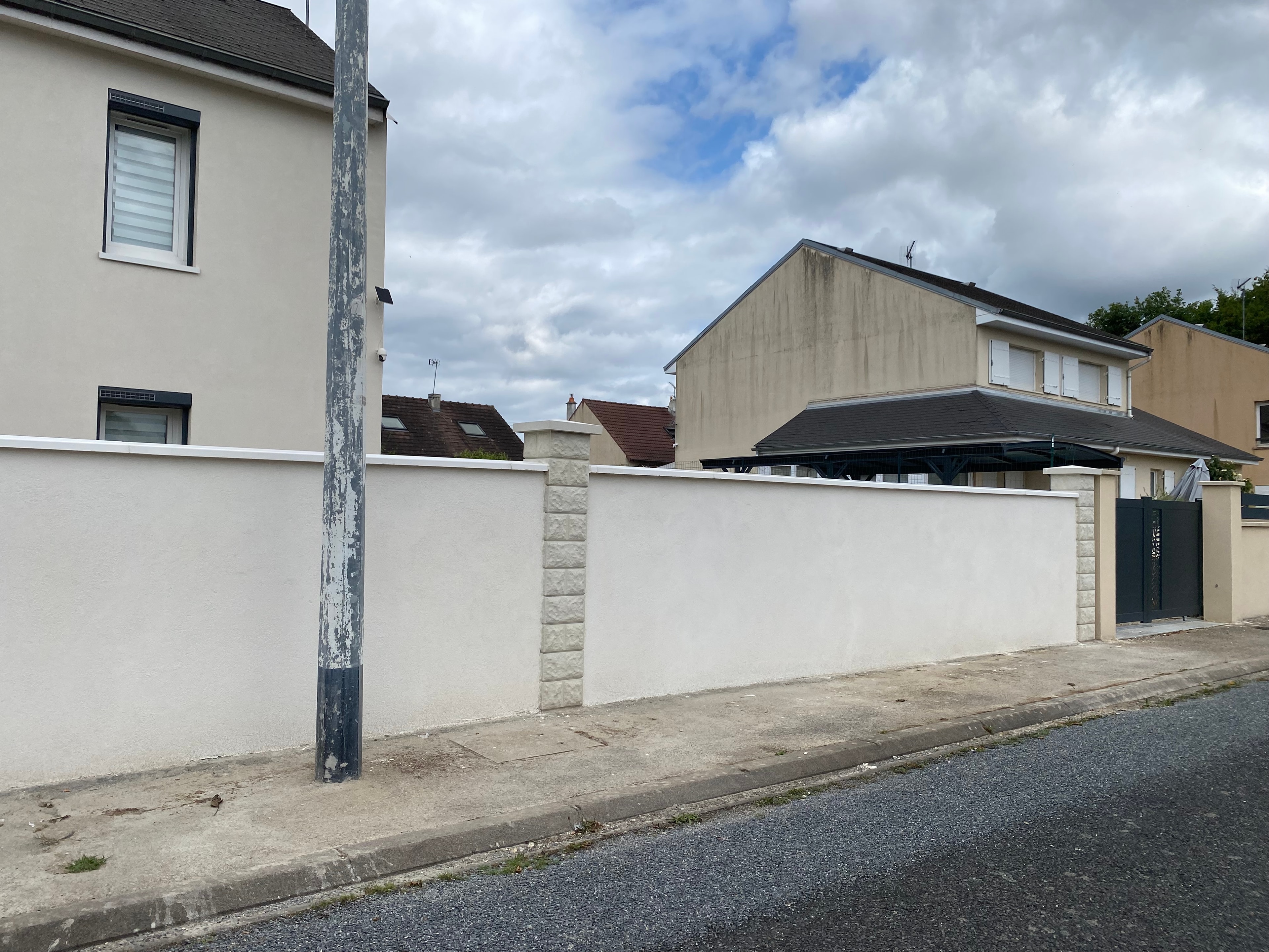 Dalle & mur de clôture — Gien (45) — photo 4